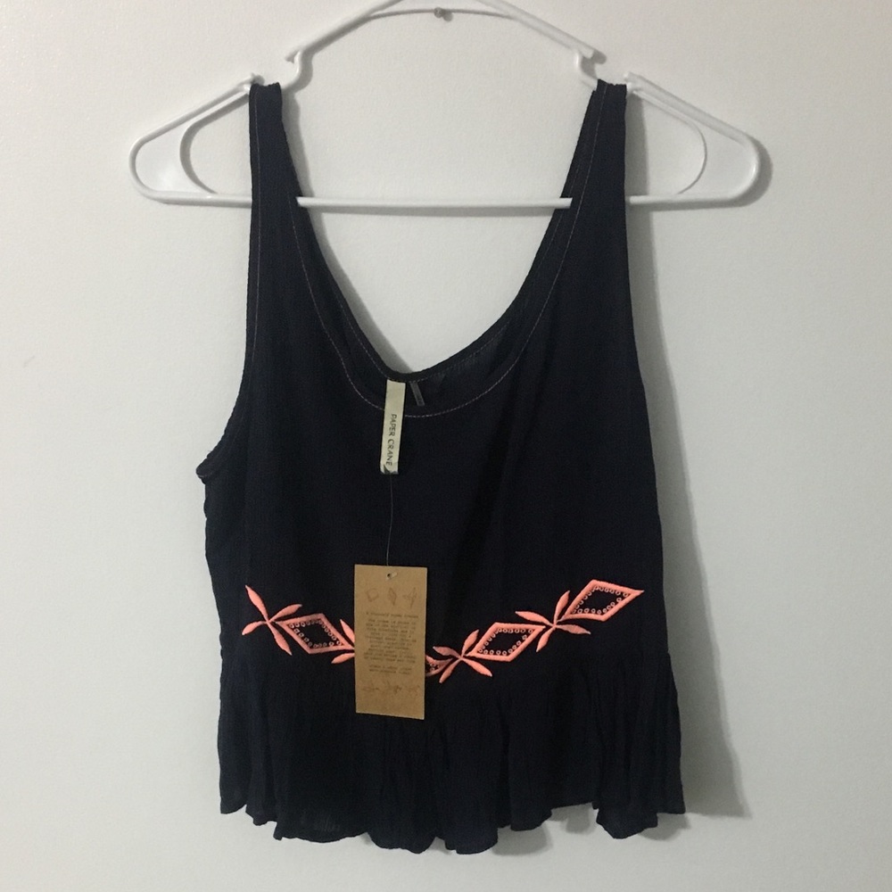 🌿3/$30🌿 Paper Crane crop top